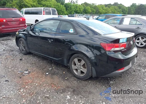 2010 Kia Forte Koup Ex z USA, uszkodzony, nr VIN KNAFU6A21A5188403